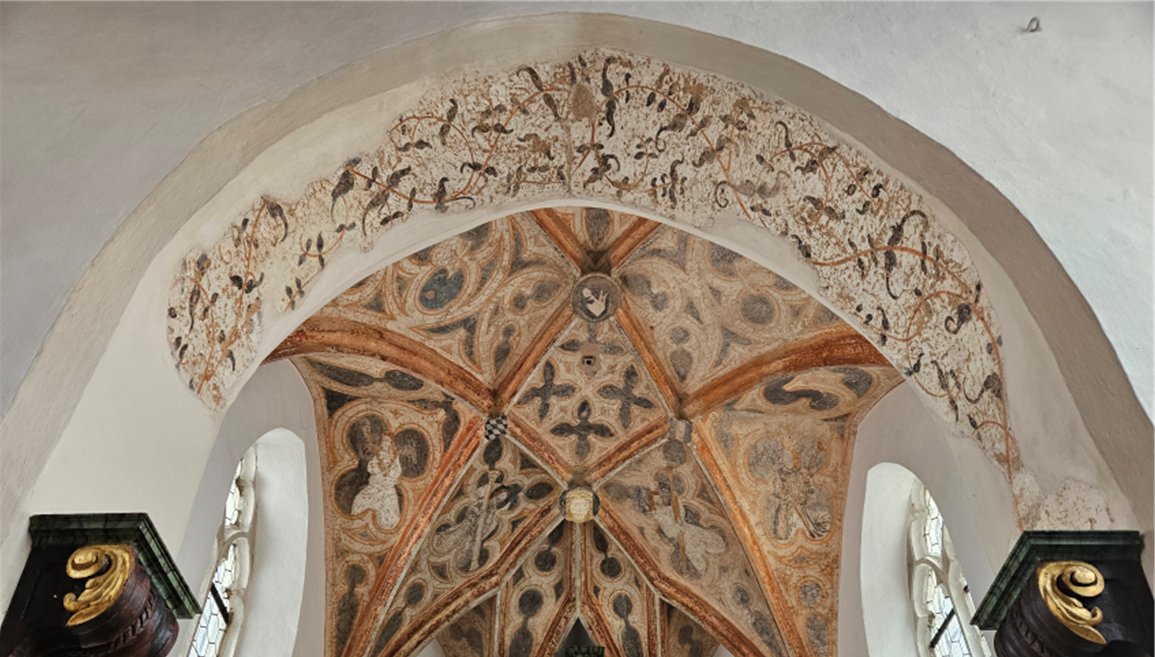 Krönungskapelle Chorgewölbe